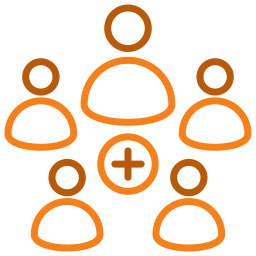 Grupo de usuários participantes